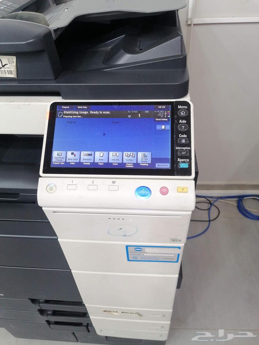 مكينة طباعة ملون KONICA MINOLTA bizhub 754e للبيع64496599291011113
