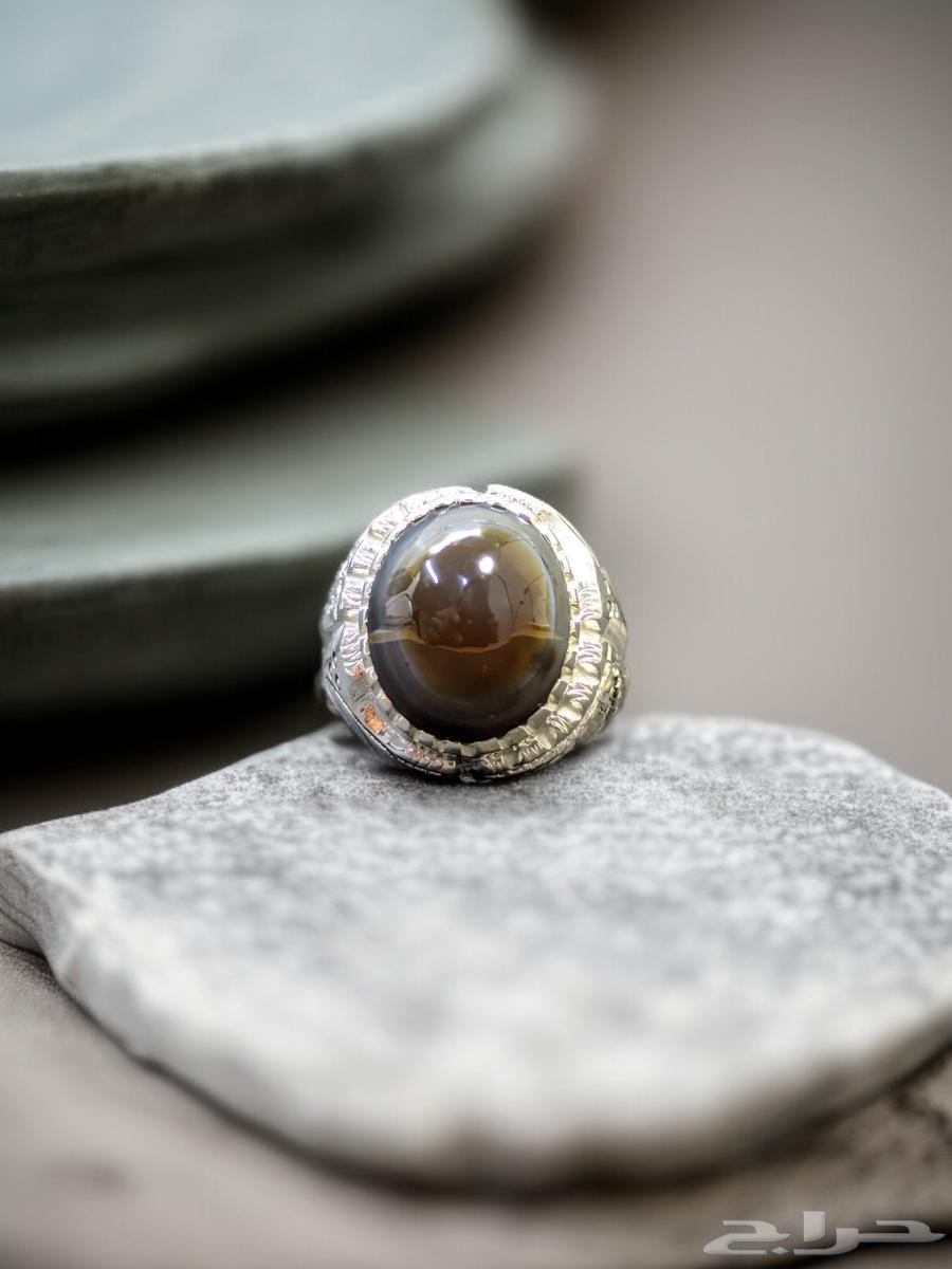 خاتم عقيق سليماني قبة فاخر64496502340227112