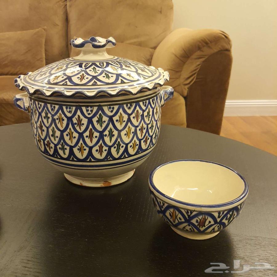 طقم فخار فاخر مغربي64495352137987113