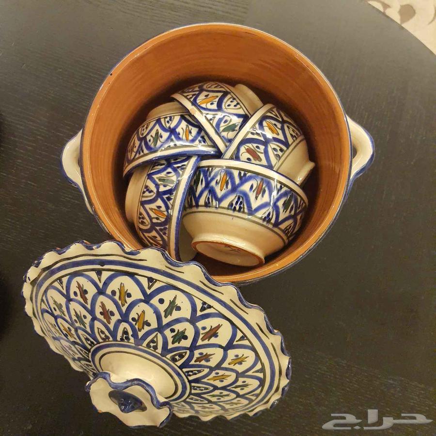 طقم فخار فاخر مغربي64495352137987112