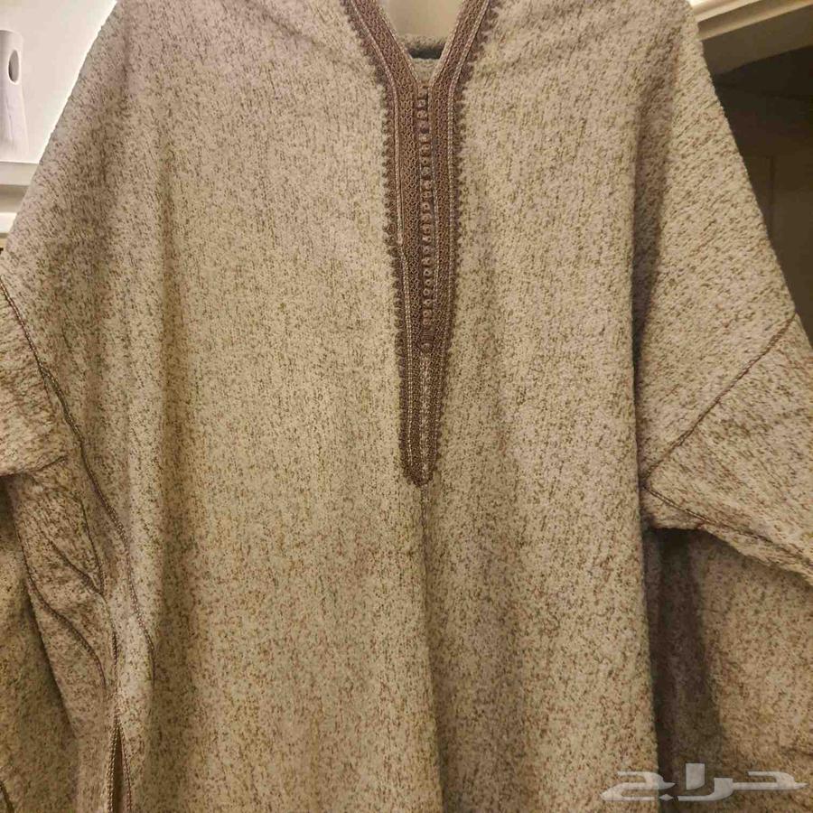 ثوب مغربي جلابية شتوية رجالية64487897093122113