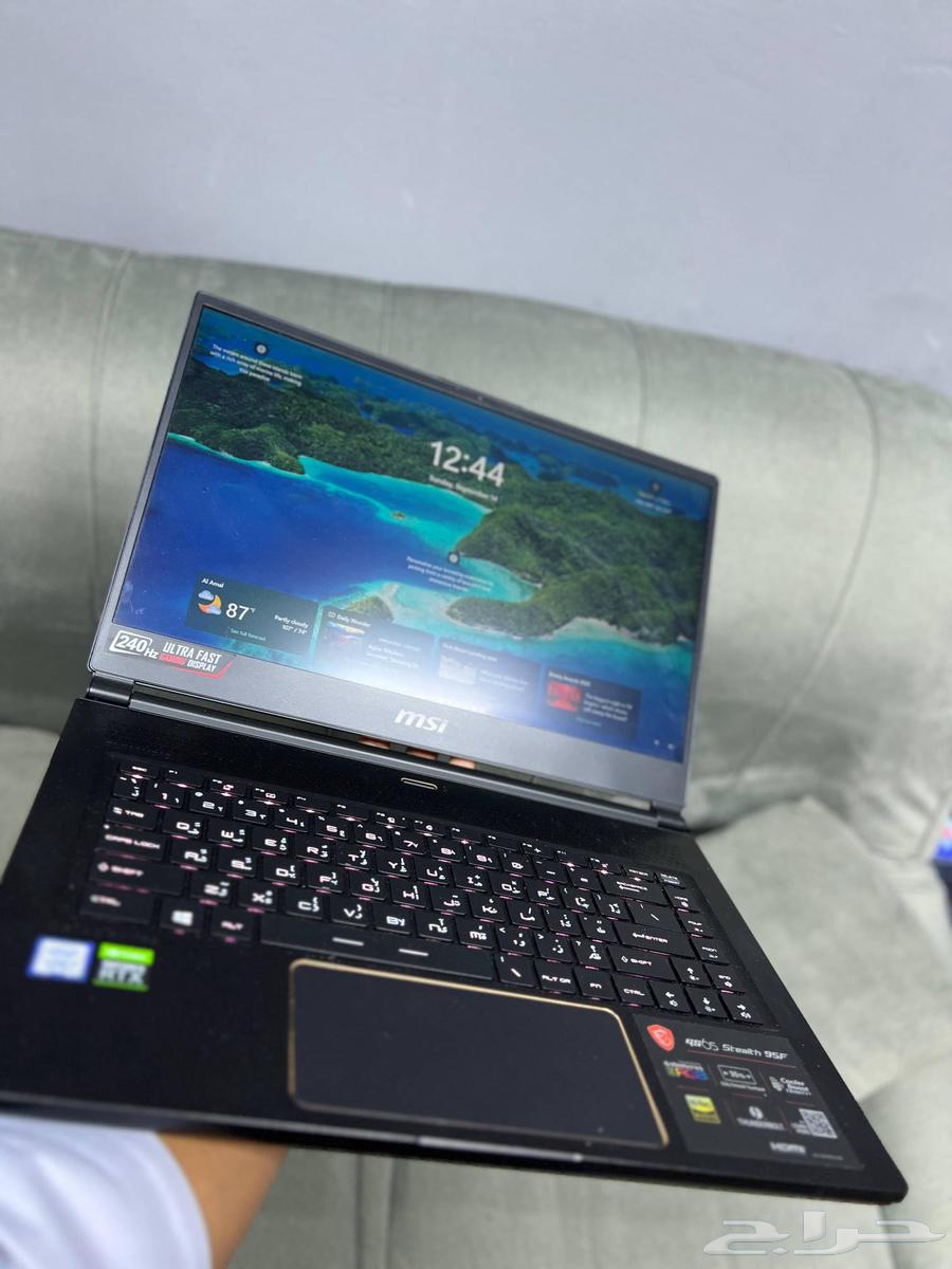 كمبيوتر ألعاب MSI مزود بمعالج Core i7 من الجيل التاسع وذاكرة 32 جيجابايت رام و512 جيجابايت64502460334978113