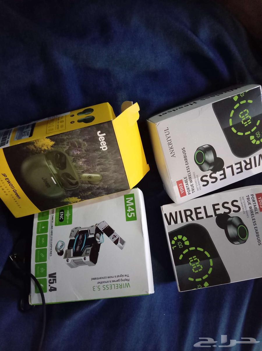 سماعات جديد أذن لاسلكية حقيقية اصليه64496461097987111