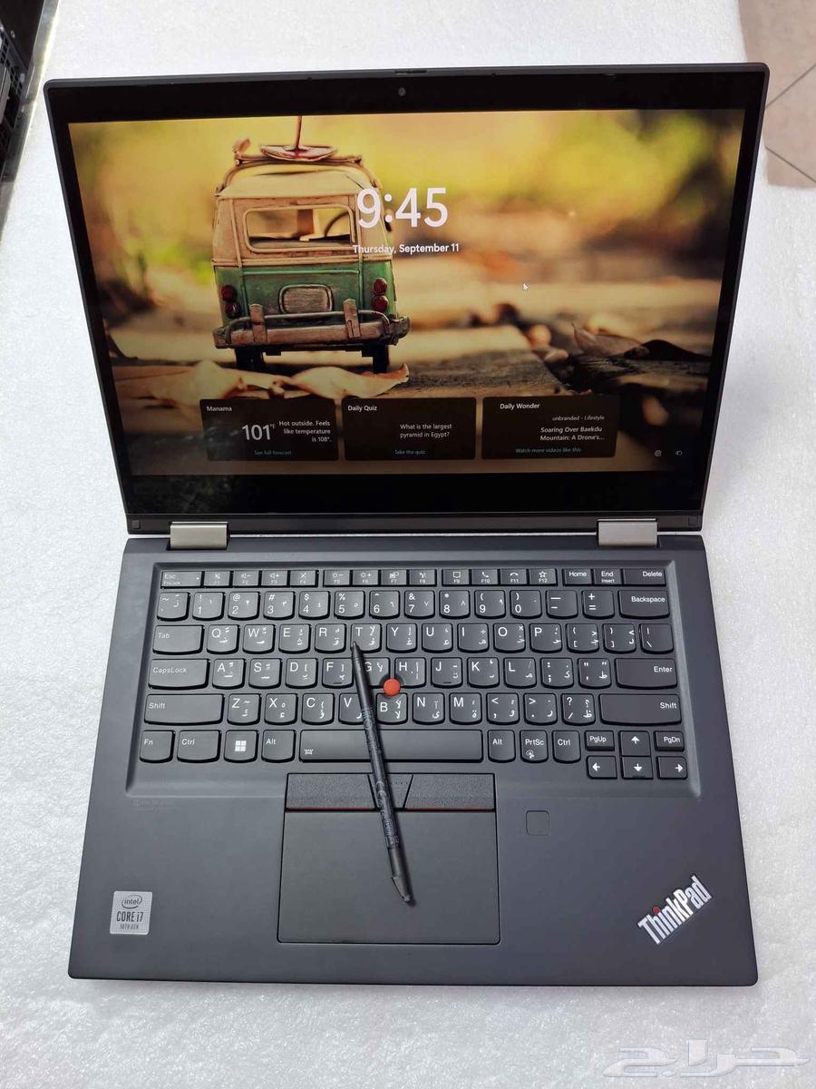 لابتوب وتابلت Lenovo X13 yoga بمواصفات عالية وحالة ممتازة64501243411714114