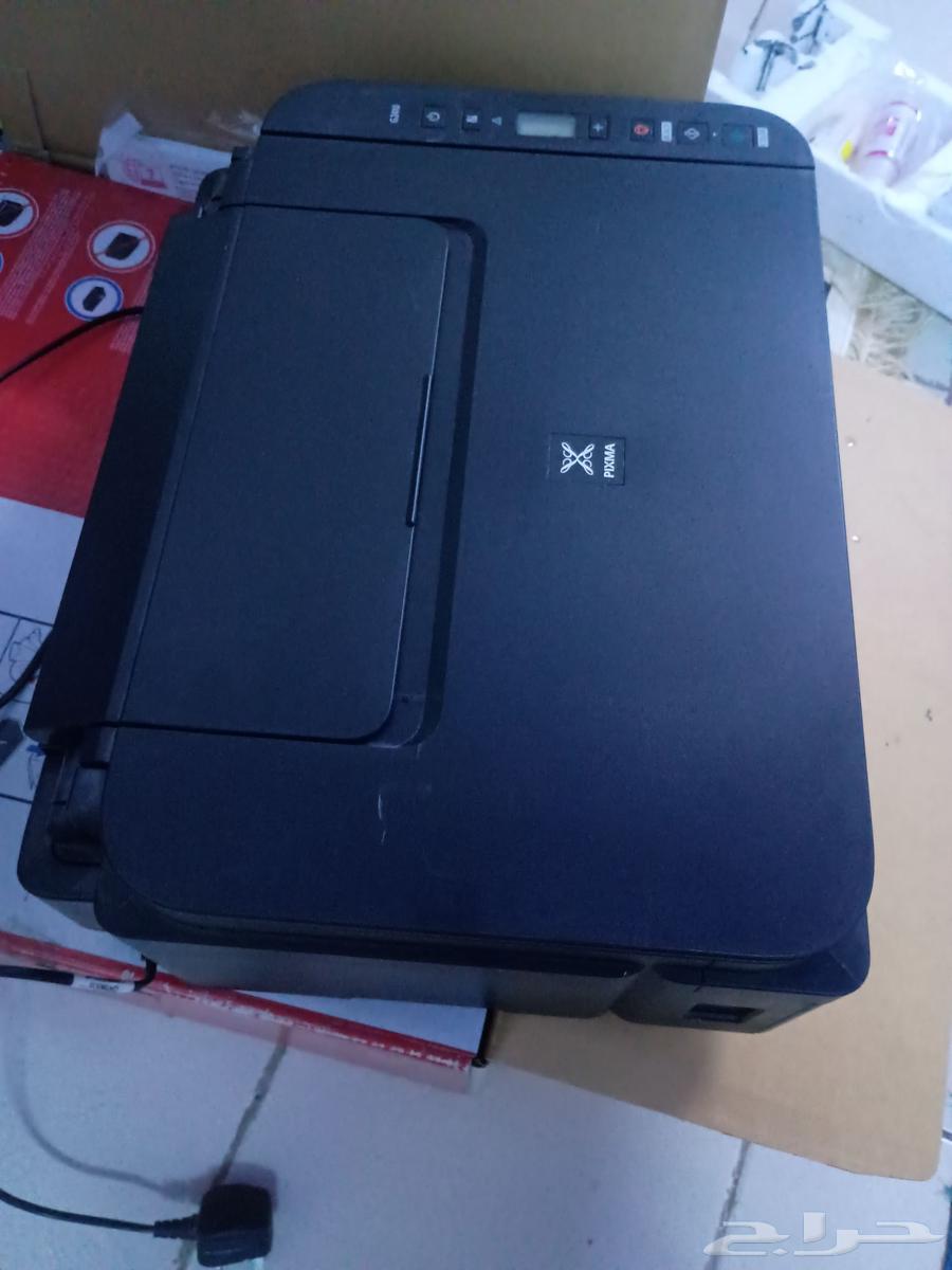 طابعه كانون G2010تعمل بشكل جيد لاكن تحتاج أحبار موجود اللون64501830062722110