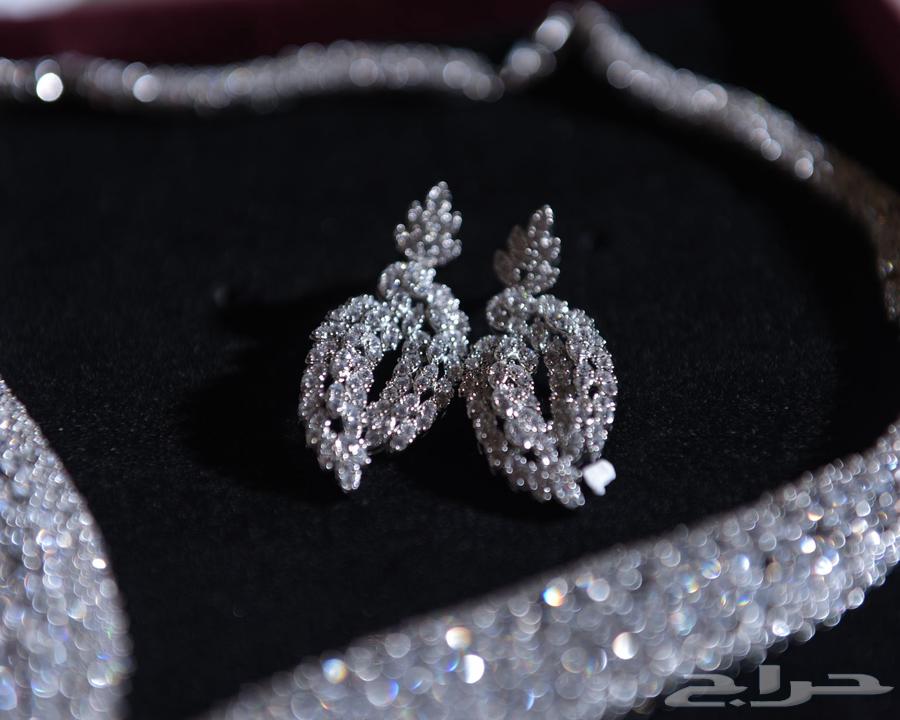 Soft and luxurious wedding dress with veil and zircon set (worn once only)64495611127427112