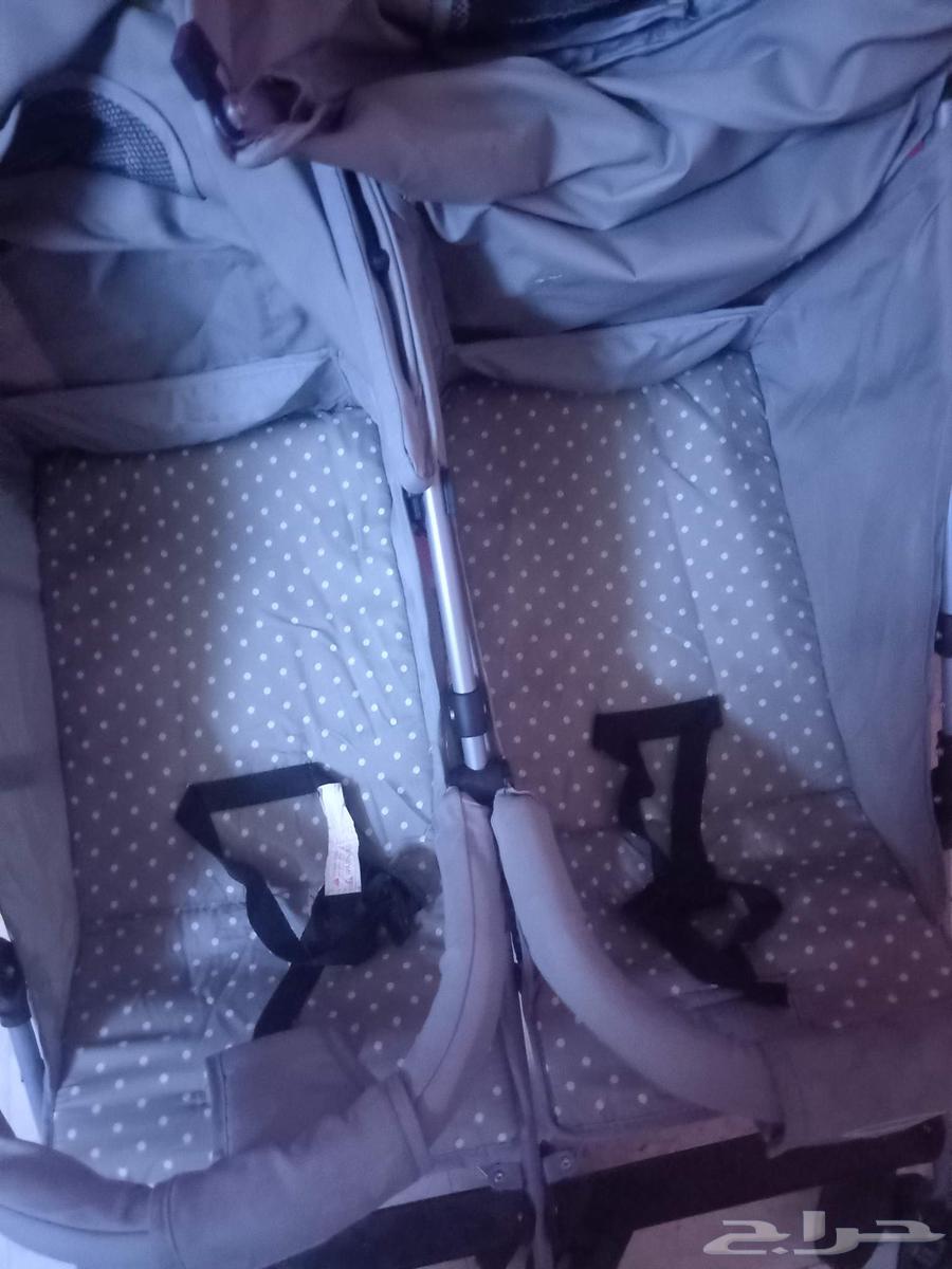 دراجه اطفال توأم شبه جديد64495899358851110