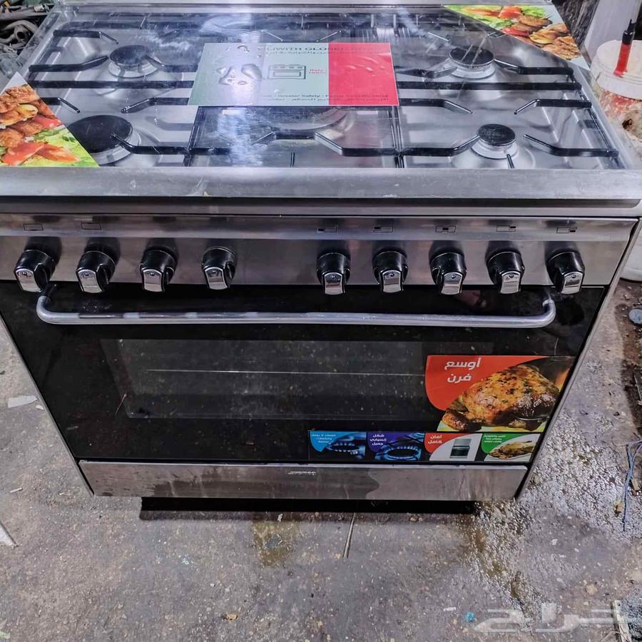 فرن غاز ايطالي مقاس 90 60ممتاز جدا فرن وعيون معه ضمان شهر50064495104495747112