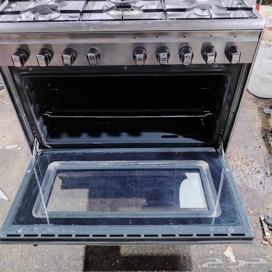 فرن غاز ايطالي مقاس 90 60ممتاز جدا فرن وعيون معه ضمان شهر50064495104495747110