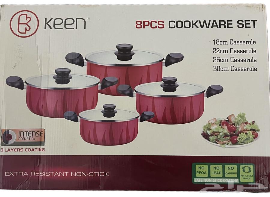 قدور كين غير قابله للالتصاق 2 كرتون الكرتون الواحد ب 300ريال64501409195265112