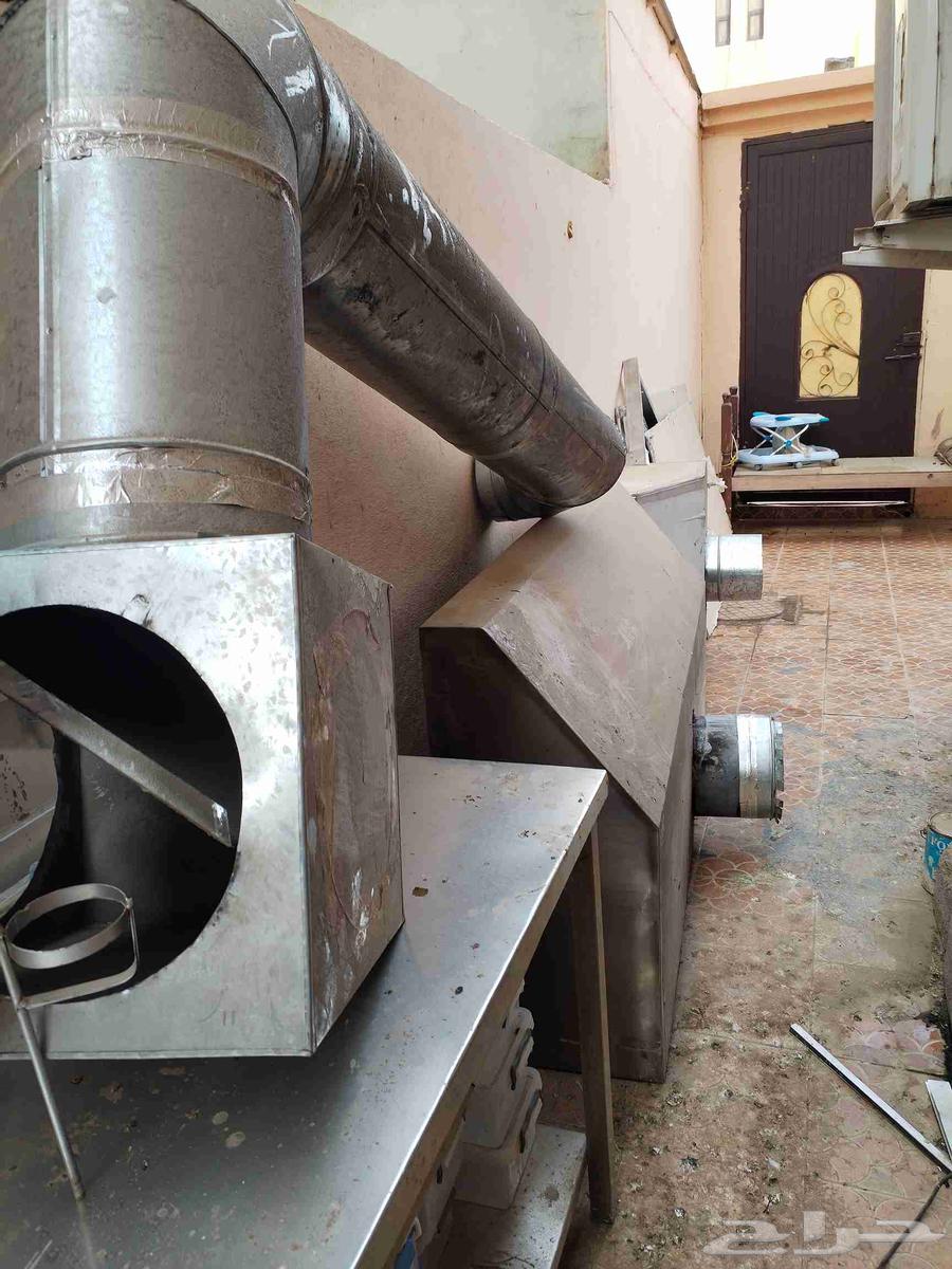 فرصة للبيع مدخنه وغاز ستيل شبه جديده للمطاعم او البوفيهات64502515130497112