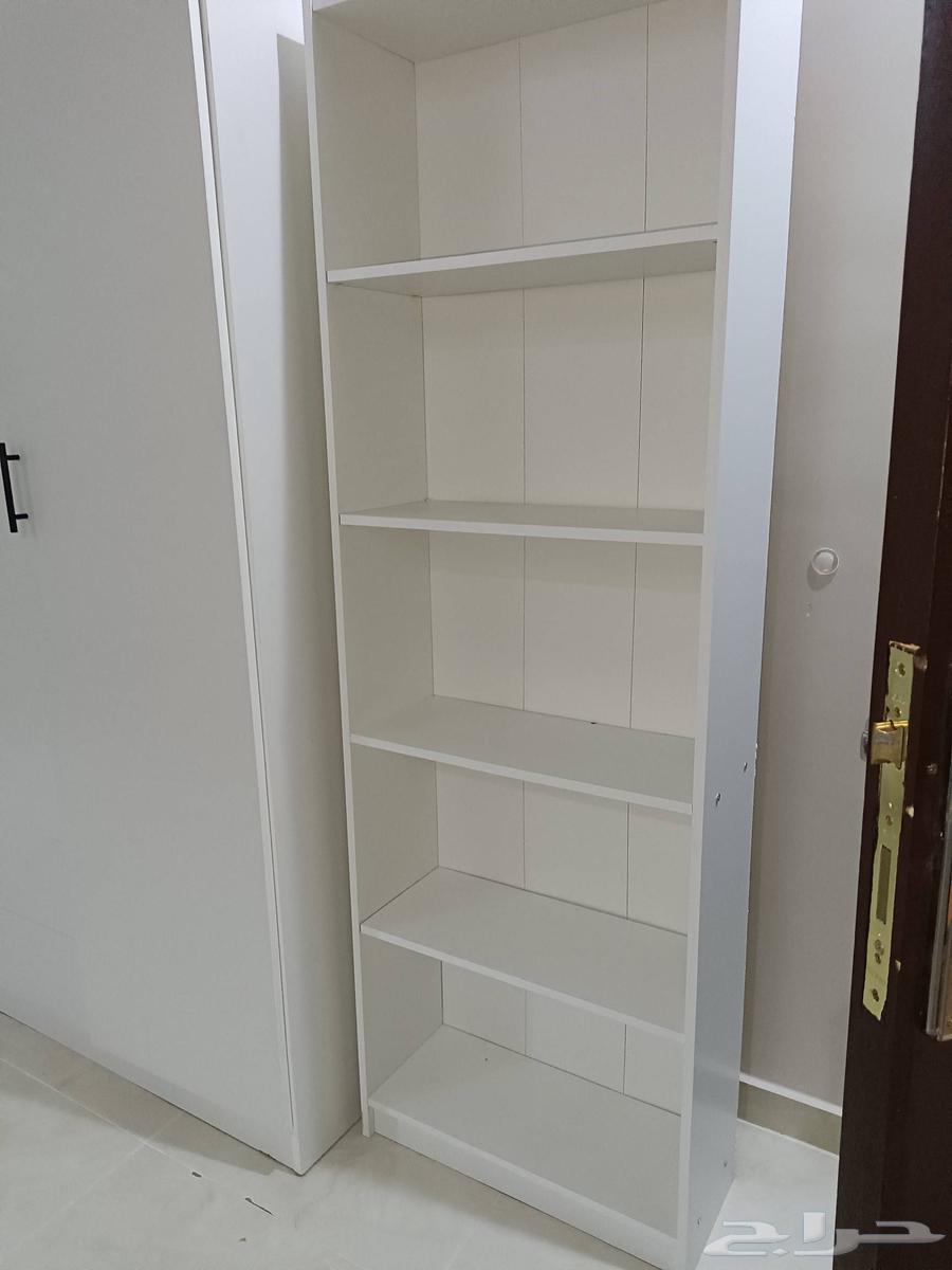مكتبه ومكتب للبيع لون ابيض64500173865857113