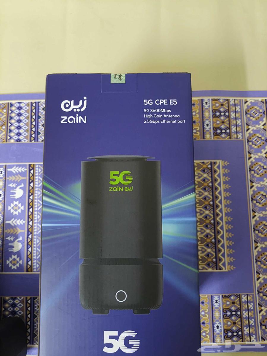 For sale new Zain 5G CPE E5 router device64500394949123110