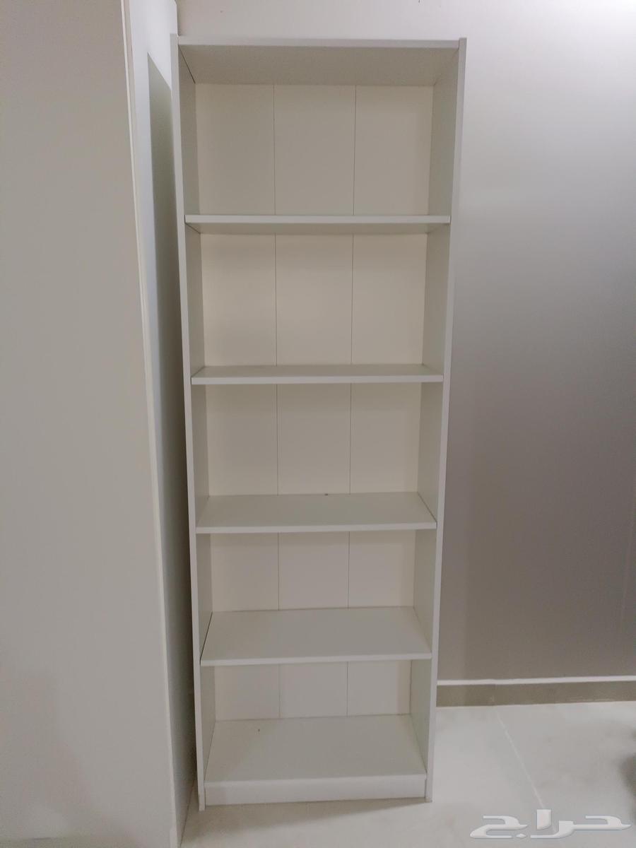 مكتبه ومكتب للبيع لون ابيض64500173865857112