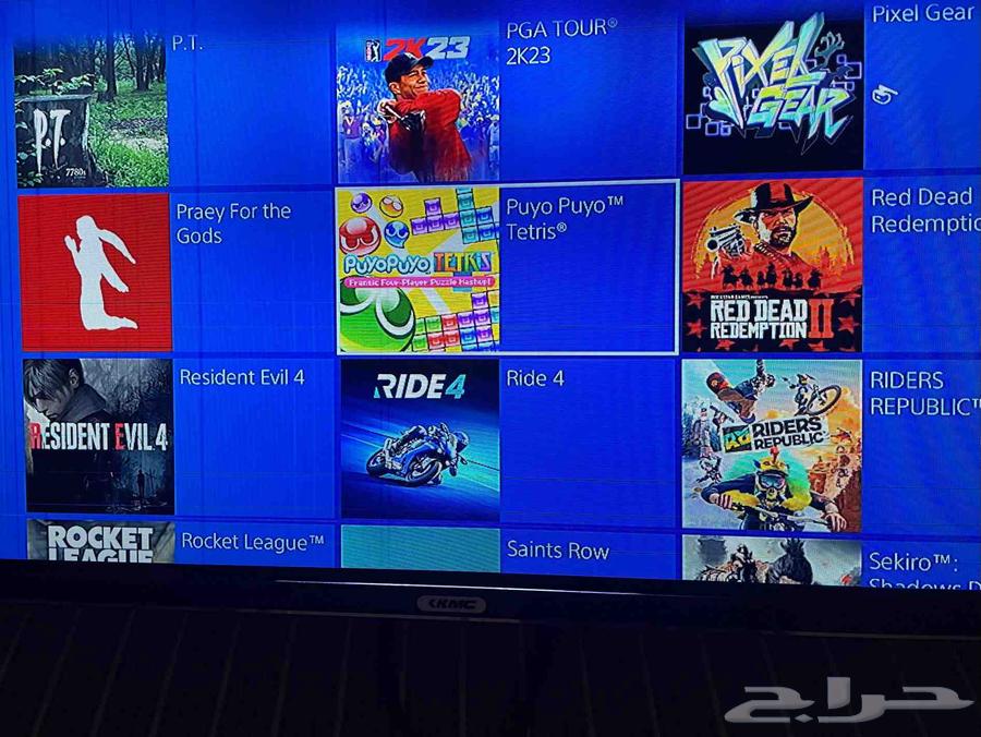 بلايستيشن 4 عليه 150 لعبة وتقدر اضيف العاب64498812009347114