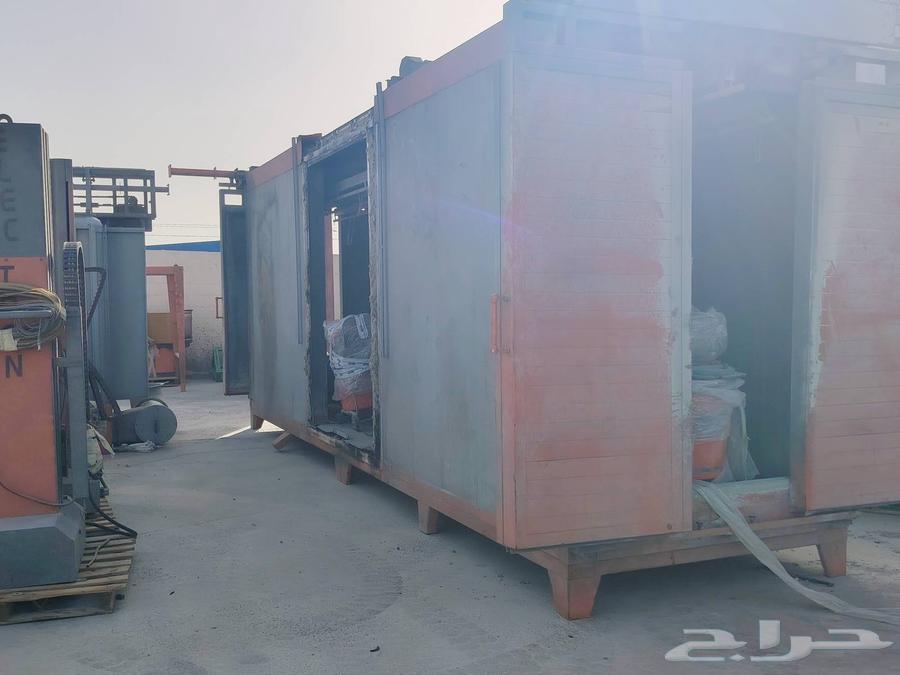 فرن الالمونيوم والحديد. باودر كوتن بحالة جيدة64501174232961114