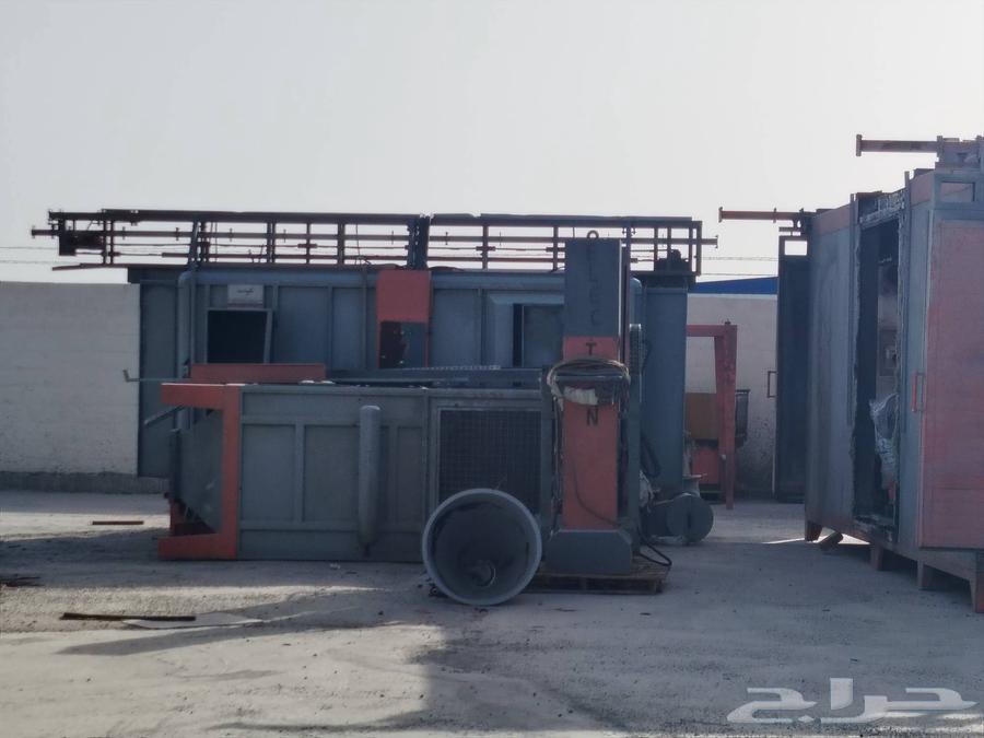 فرن الالمونيوم والحديد. باودر كوتن بحالة جيدة64501174232961111