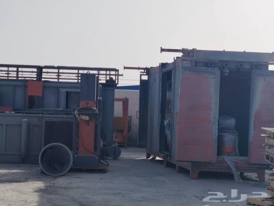 فرن الالمونيوم والحديد. باودر كوتن بحالة جيدة64501174232961112