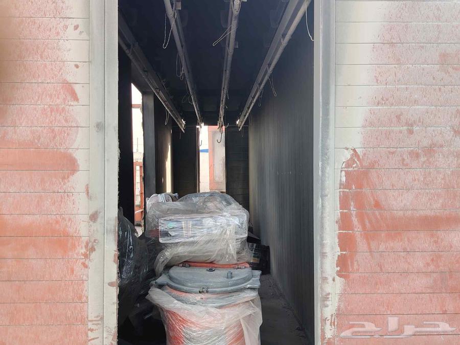 فرن الالمونيوم والحديد. باودر كوتن بحالة جيدة64501174232961113