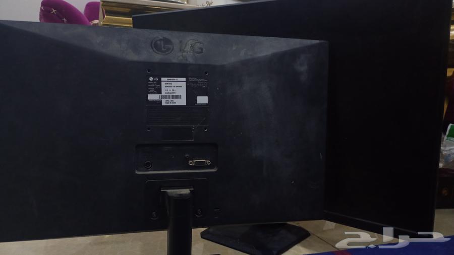 Two gaming screens for sale, contact via WhatsApp, priced at 1900 SAR64501493003138114