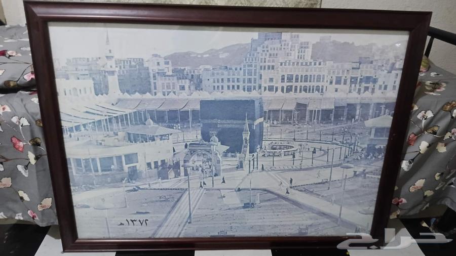 An antique board of Mecca from 1950 AD, 1372 AH64488560462594111