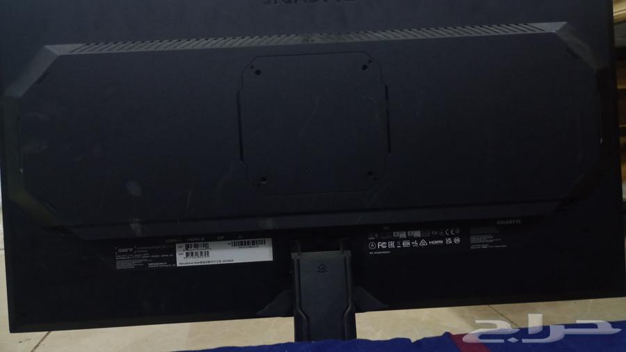 Two gaming screens for sale, contact via WhatsApp, priced at 1900 SAR64501493003138111