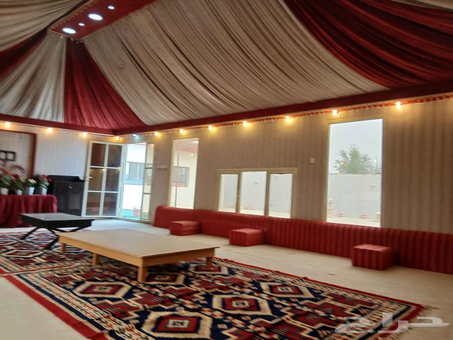 خيمه ملكيه نظام أسباني 10 6 متر بحاله ممتازه شبه جديده مع ا64498495118466111