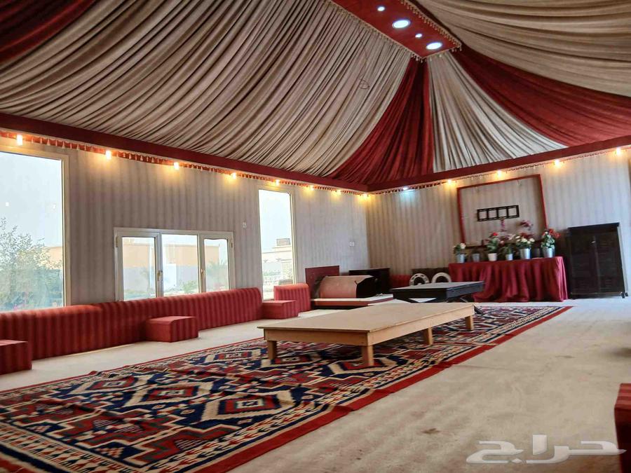 خيمه ملكيه نظام أسباني 10 6 متر بحاله ممتازه شبه جديده مع ا64498495118466112