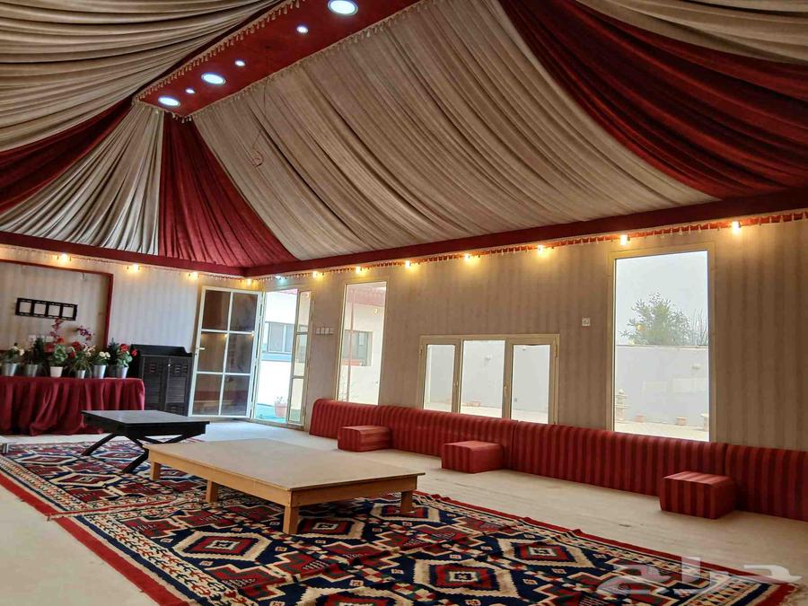 خيمه ملكيه نظام أسباني 10 6 متر بحاله ممتازه شبه جديده مع ا64498495118466113