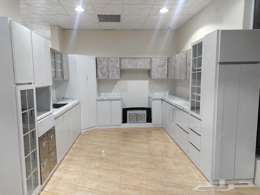 للمطابخ الالمنيوم مطبخ المنيوم تفصيل بريد  650 ريال المتر64501890076035110