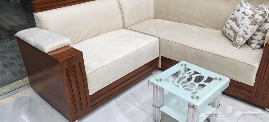 L-shaped sofa, 4 meters in size, only 499 riyals64499549447298111