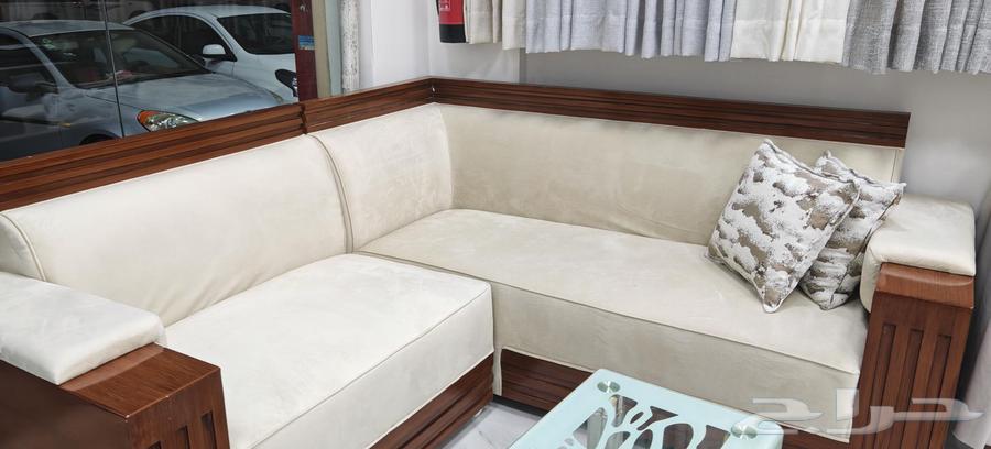 L-shaped sofa, 4 meters in size, only 499 riyals64499549447298110