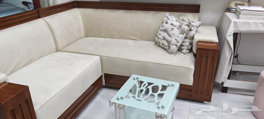 L-shaped sofa, 4 meters in size, only 499 riyals64499549447298114