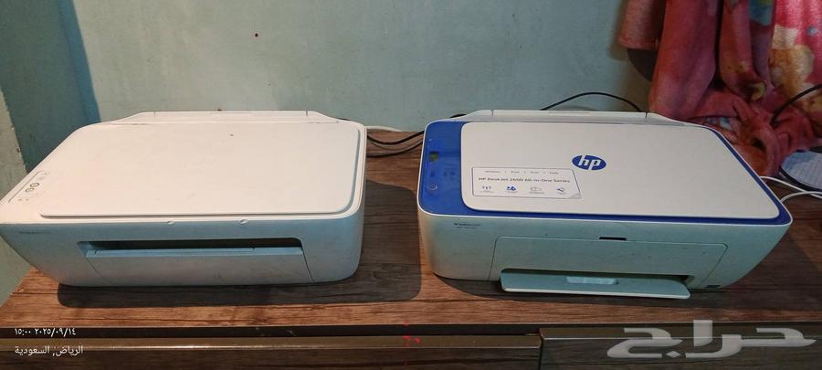 طابعتين hp البيضاء 2320 والزرقاء 2630 بدون حبر الثنتين با20064498508660993110