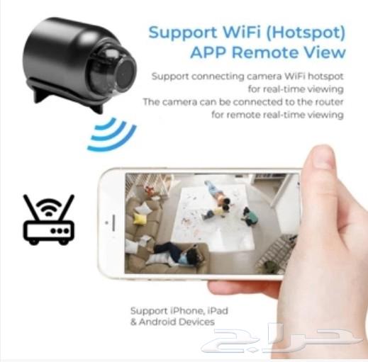 كميرا واي فاي للمراقبه صغيره جدا64498007090562110