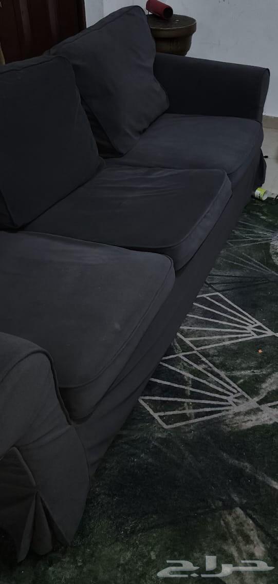 تلاجة ومكتبين وكنبتين ايكيا ودولاب كبير وسرير 160 وسرير 80 و64501007395202110