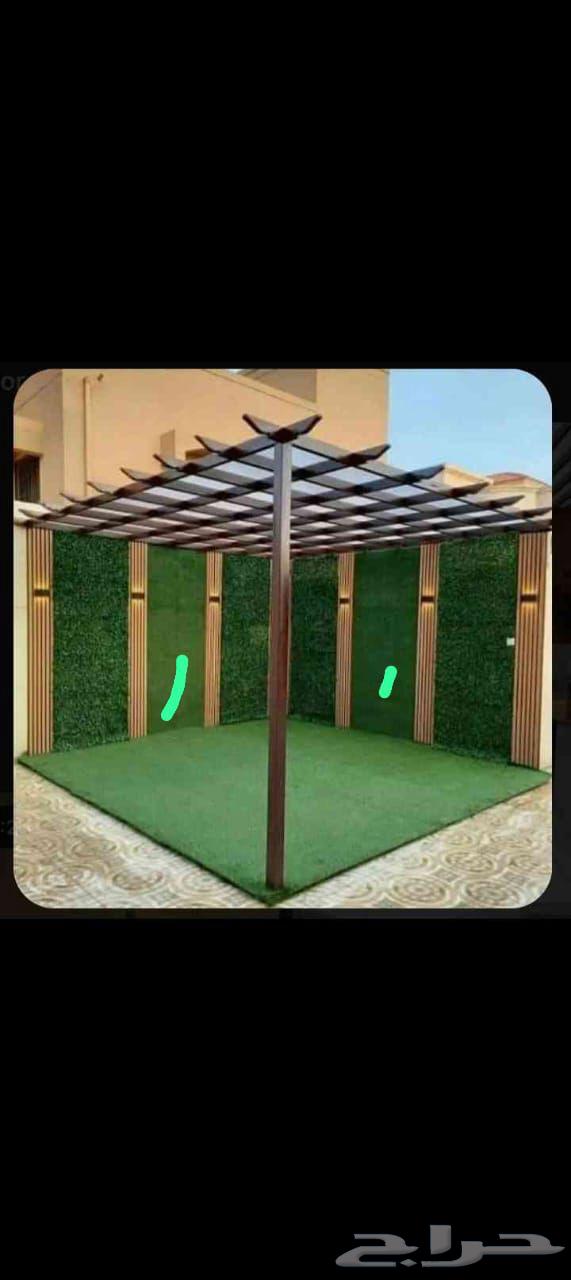Pergola, fountain, waterfall, wood substitute, ground and wall fibers64148040505473112