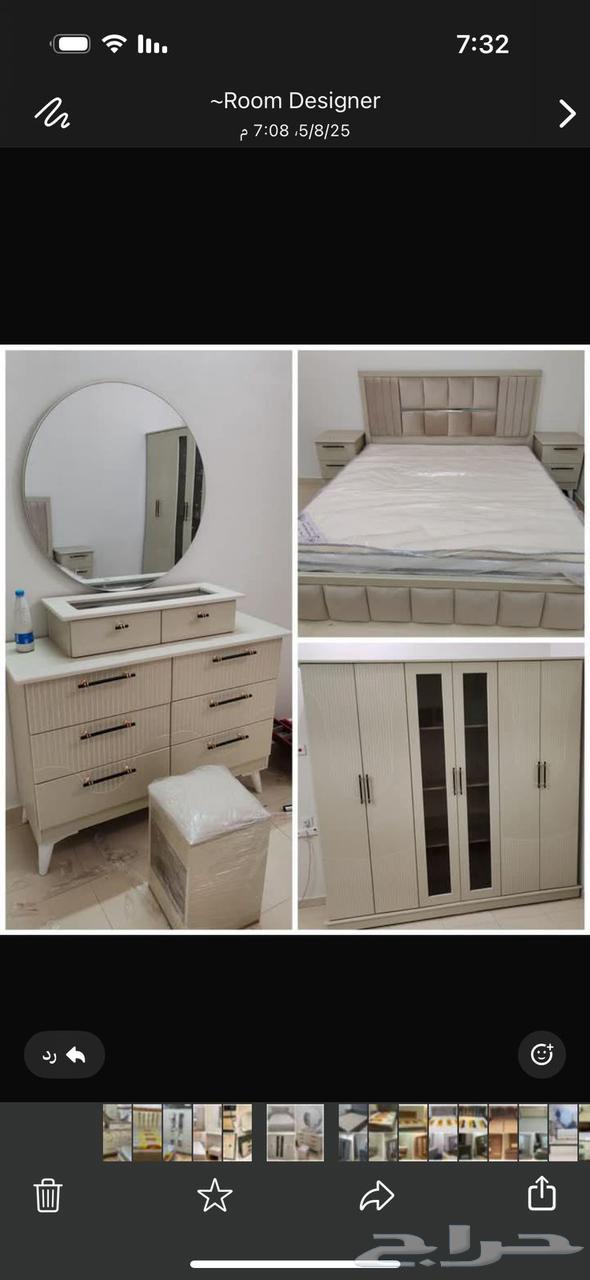 غرف نوم وطني جديد مكونه من ست قطع64498910016769111