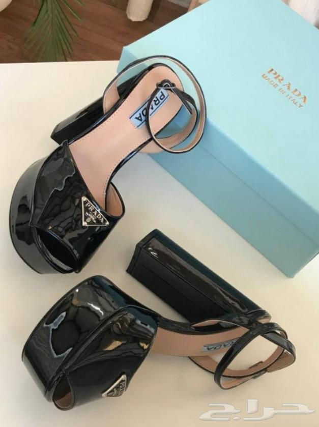 كعب ماركه برادا كعب عالي prada64495022960257112