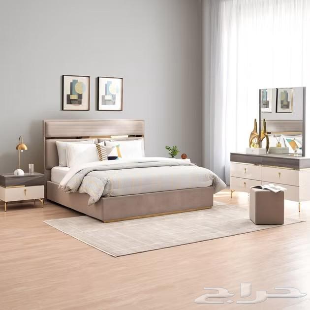 الحق الخصم طقم غرفة نوم بدووون دولاب جديد من بان هوم64501830111489110