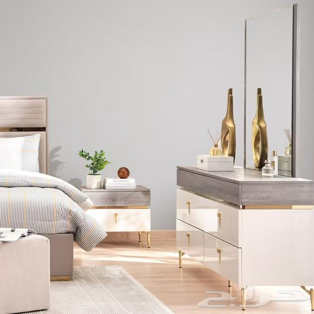 الحق الخصم طقم غرفة نوم بدووون دولاب جديد من بان هوم64501830111489112