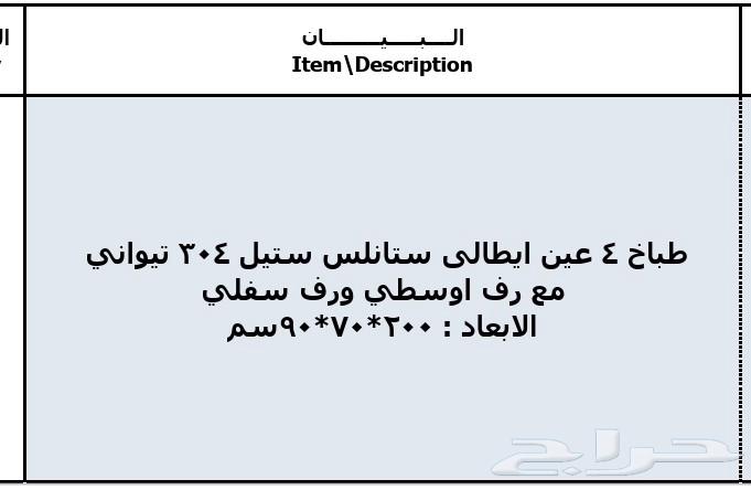 فرن ستانلس ستيل أصلي عيون إيطالي جوده عاليه (جديد) للبيع64496862194946110