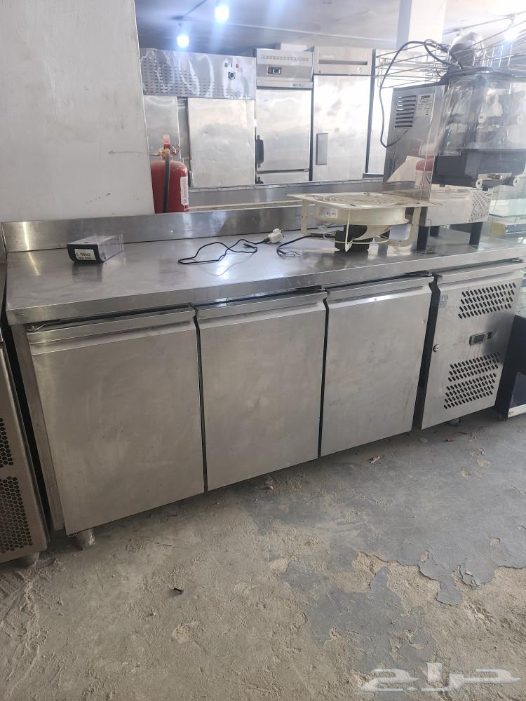 ثلاجه استيل ايطالي كونتر مستخدم شبه جديد64499759052803111