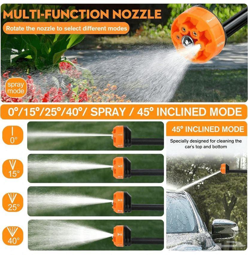 للبيع مسدس ماء ضغط عالي جديد غير مستخدم64500491251969111