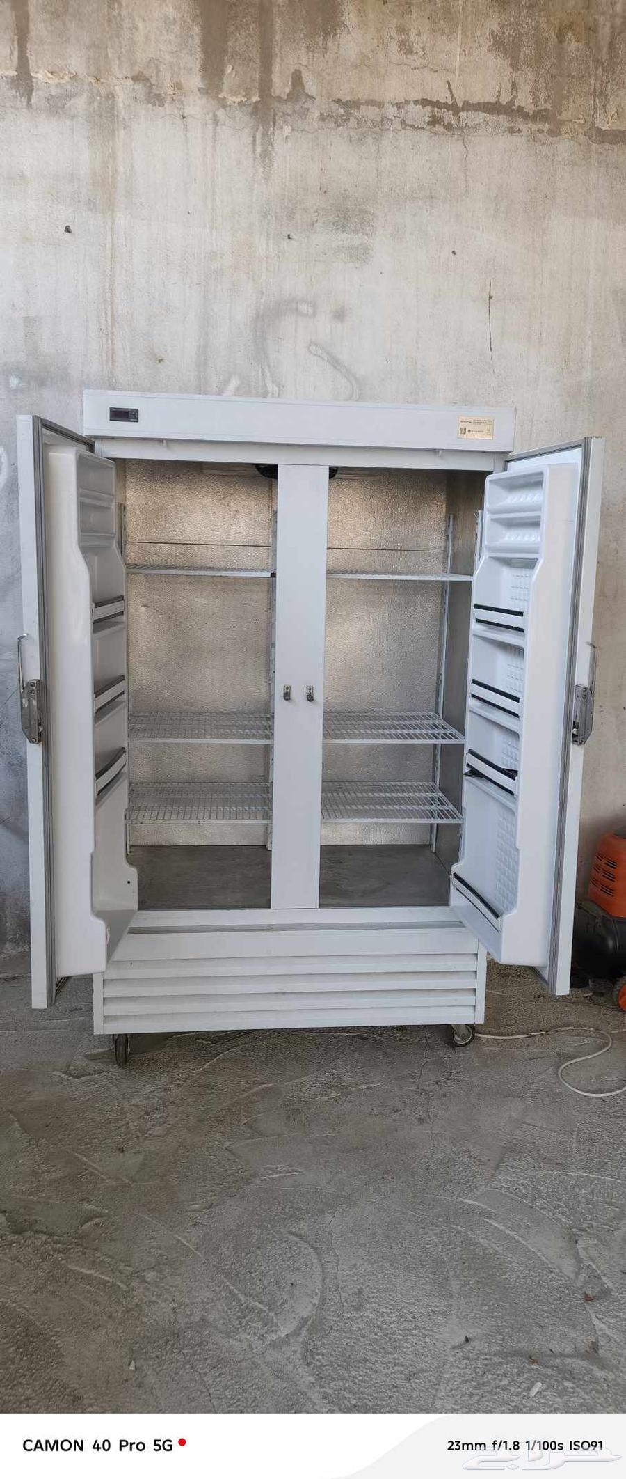 ثلاجه تبريد  ثلاجه عرض استيل  مكيفات كارير دولاب60 كونسلد5طن64495502266499110