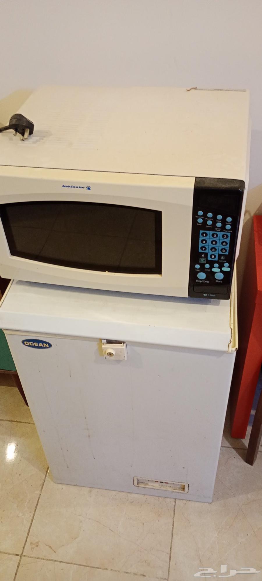 ثلاجة وميكروويف (لا يعملان)64501788846593110