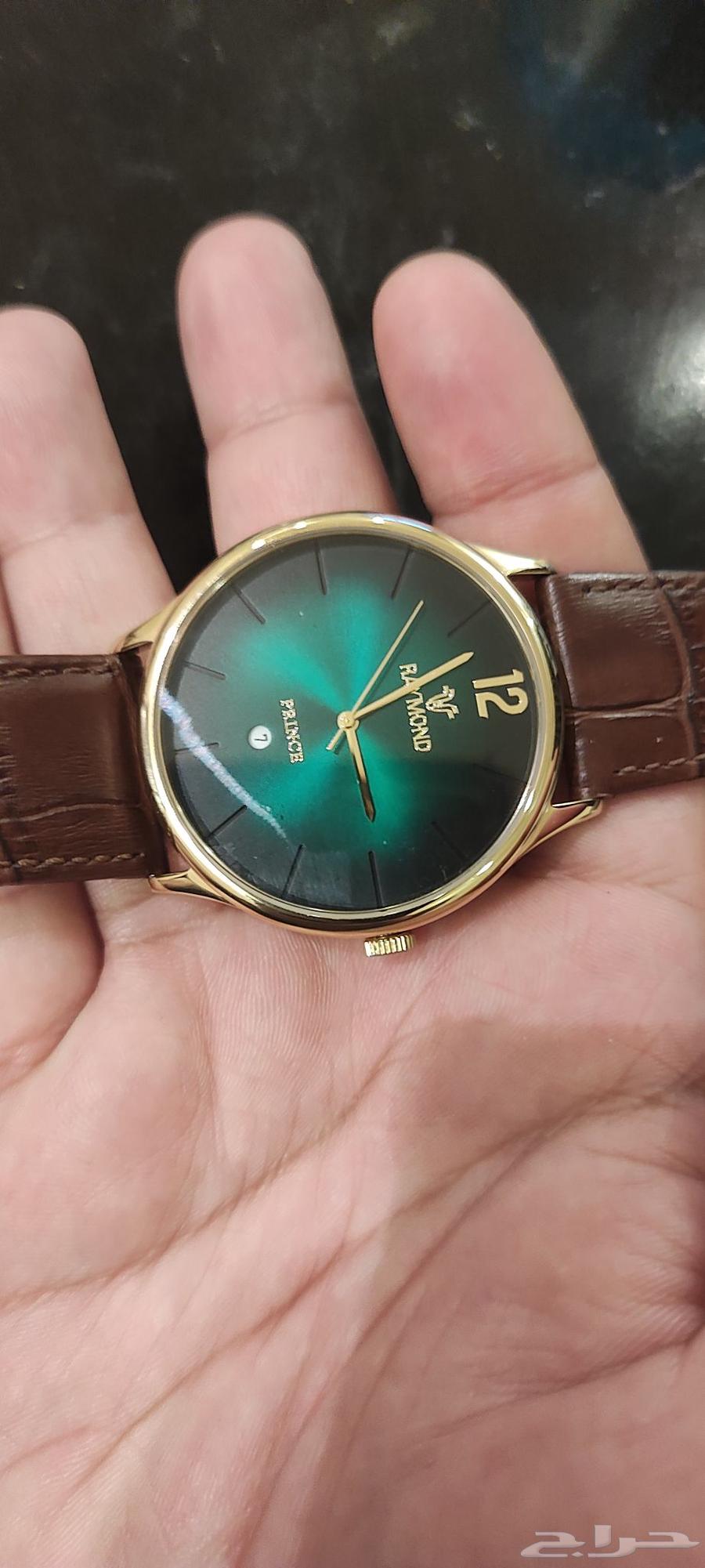 ساعة رجالي ريموند swiss اصلي ع السوم64499062840450110