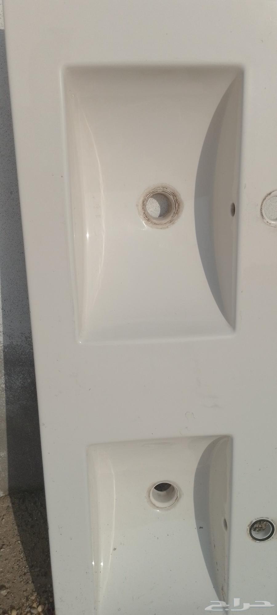 Artificial marble double sink64496378315779111