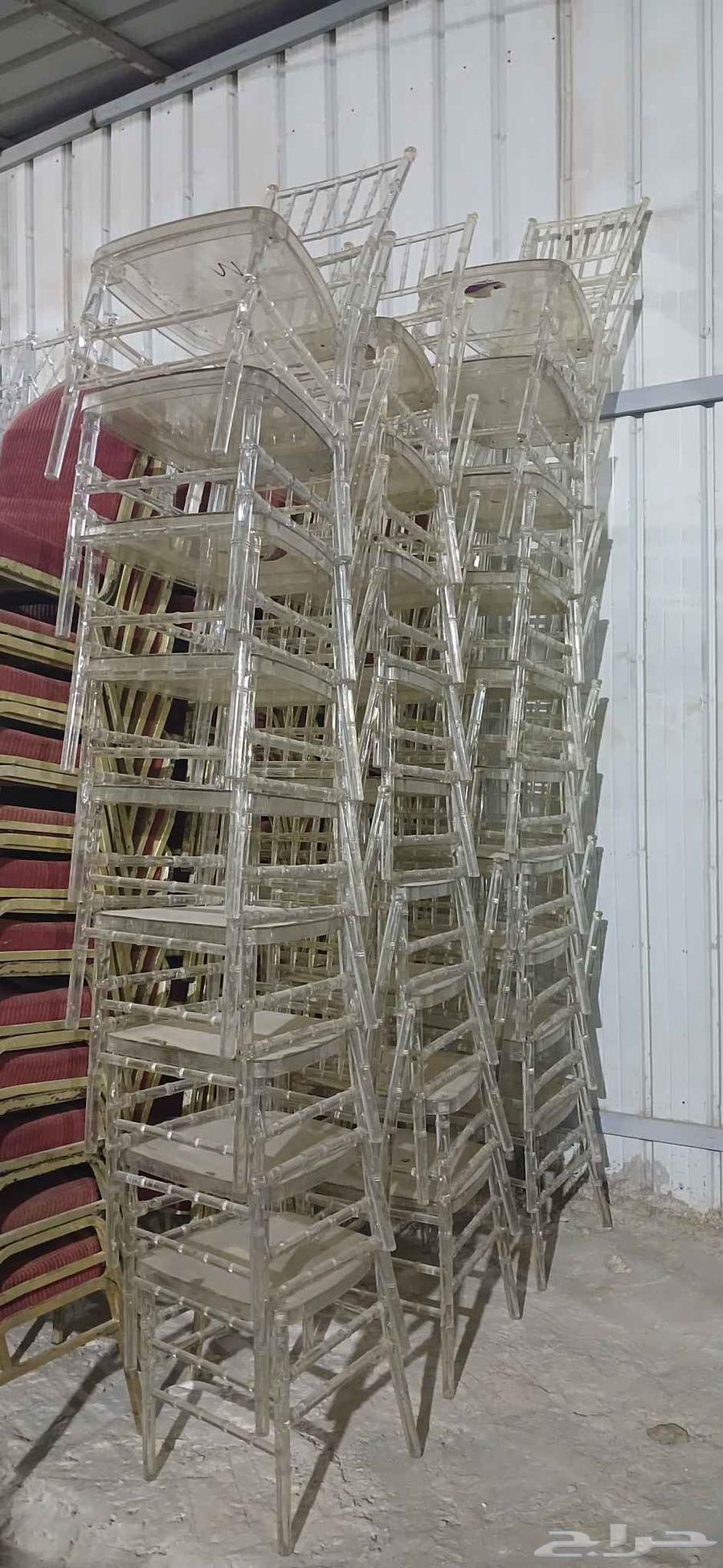 للبيع كراسي شفاف64501921723521110