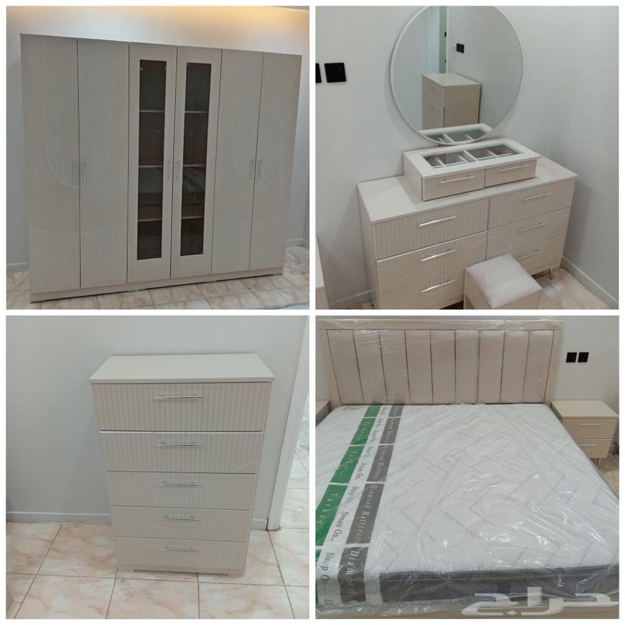 غرف نوم جديده جاهزه وأسره ودواليب جديده جاهزه64509110238209110